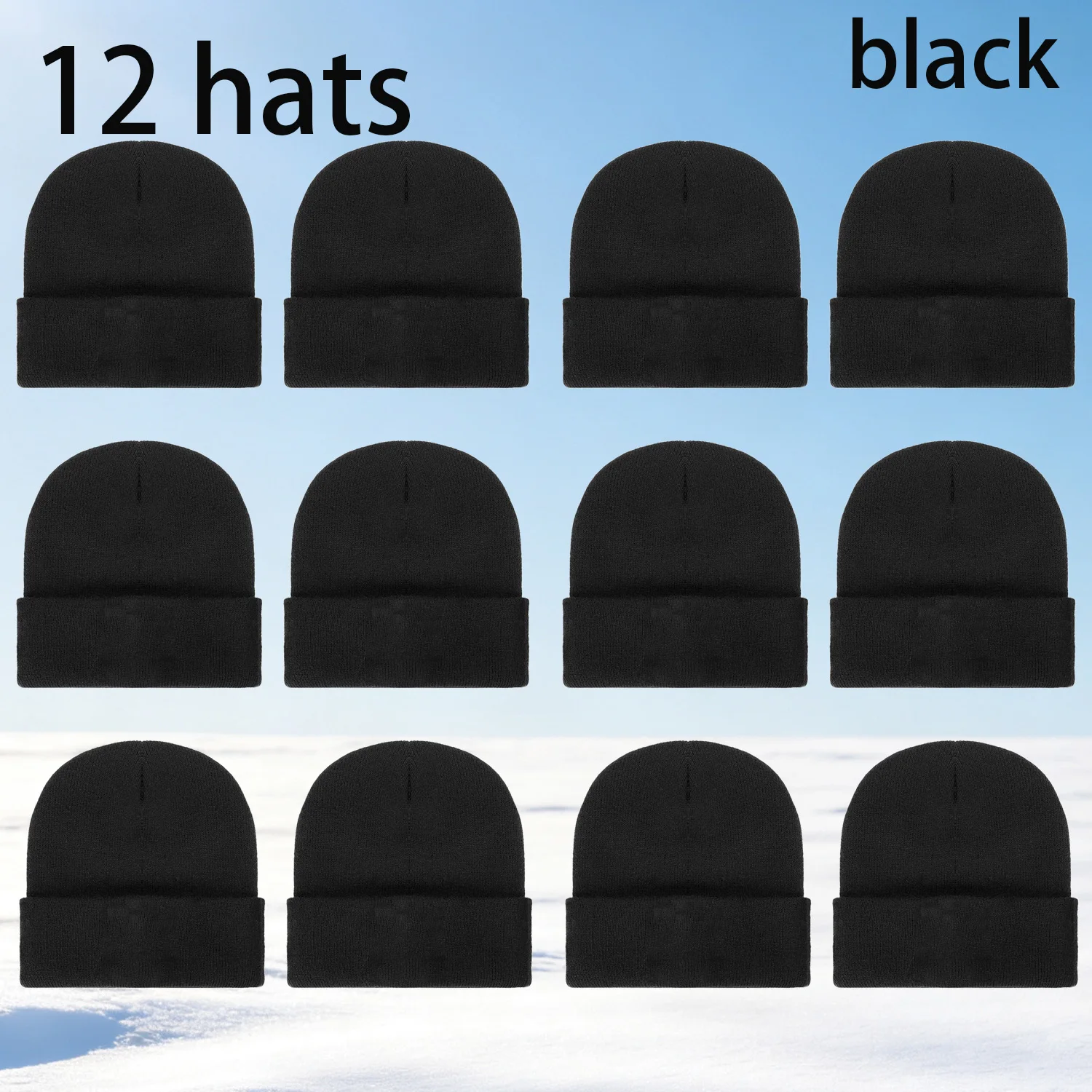 10/12-piece fashionable light board knitted hat for autumn and winter outdoor warmth, suitable for both men and women bucket hat
