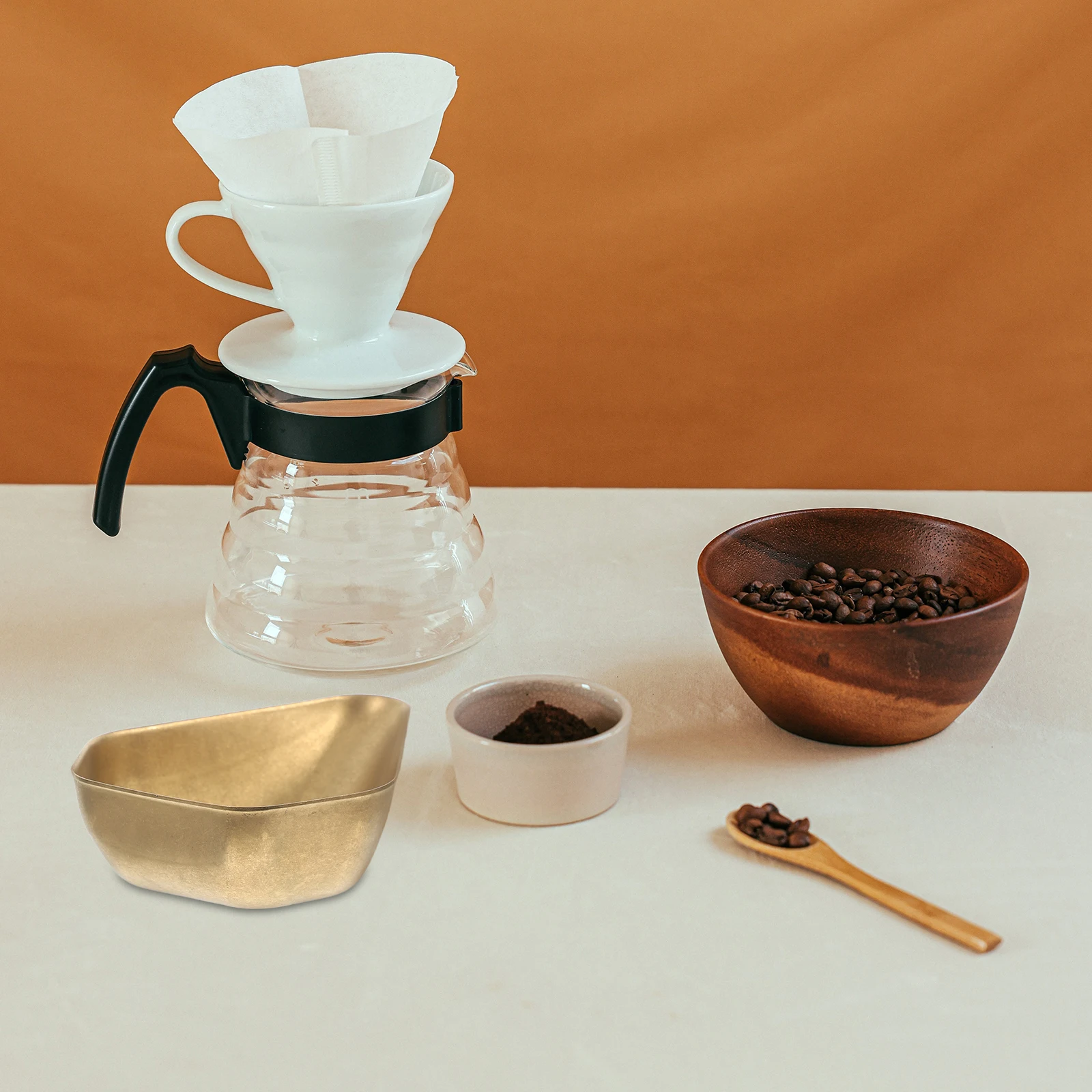 

1pc 304 Stainless Steel Scale Measuring Tray Dosing Bowl Cooler Weighing Cup Coffee Beans Scoop Sauce Powder Kitchen Tool