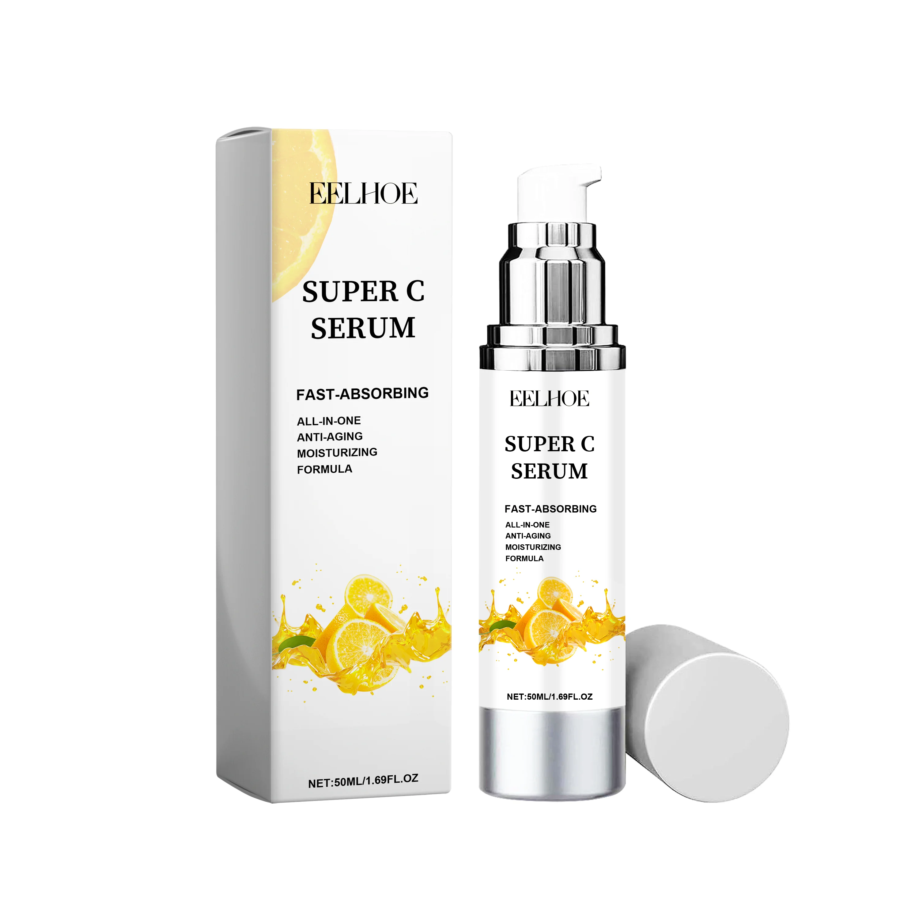 

Сыворотка EELHOE Super C Refresh The White Skin Увлажняющая влажная мягкая нежная эссенция для кожи 1 шт.