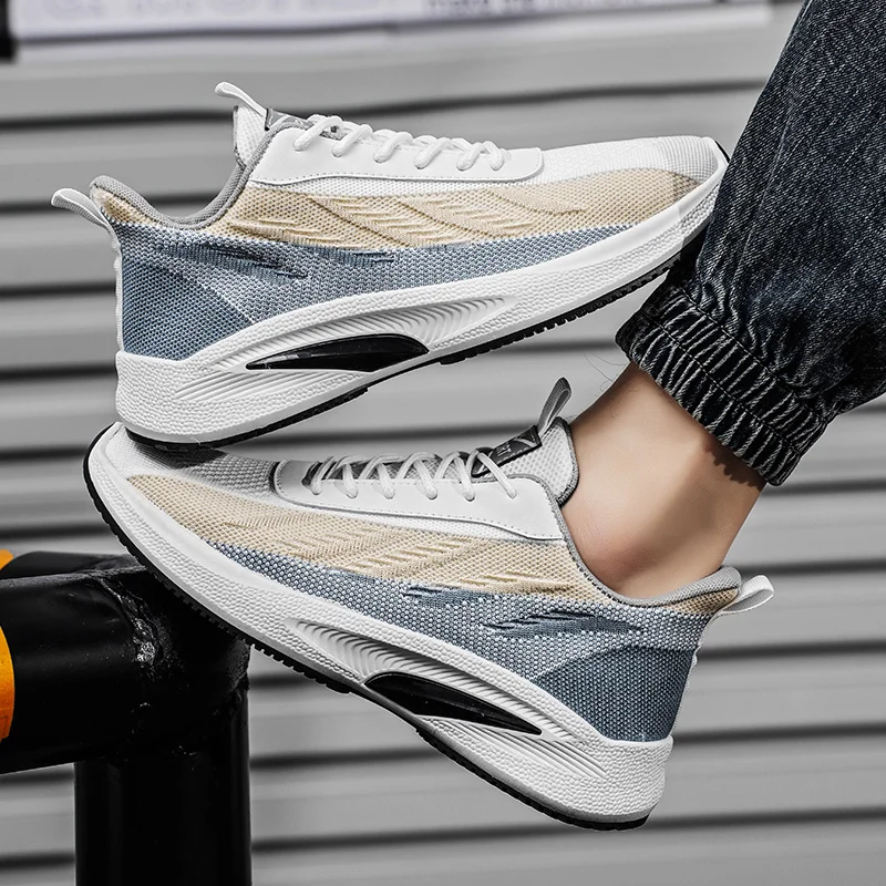 

2025 Новая пара повседневных кроссовок унисекс. Стильные и легкие. Подходят для бега и пеших прогулок. Упражнения для здоровой жизни.
