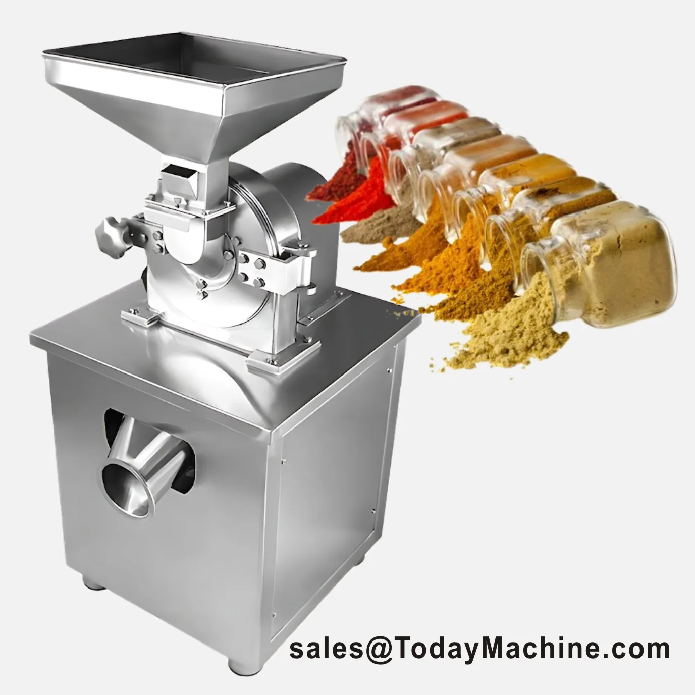 Electric Ultrafine Particle Mill Micron Powder Grain Pepper Chili Spices And Herbs Dry Food Grinder pulverizer Grinding Machine