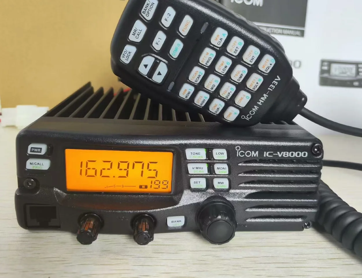 محطة سيارة IC-V8000، محطة سيارة بحرية عالية التردد، راديو VHF