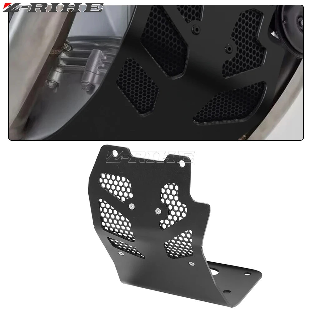 Protetor de Motor e Chassi (Skid Plate) para Moto Guzzi V100 S Mandello V100S 2022 - 2024 2025 - Lançamento 2026