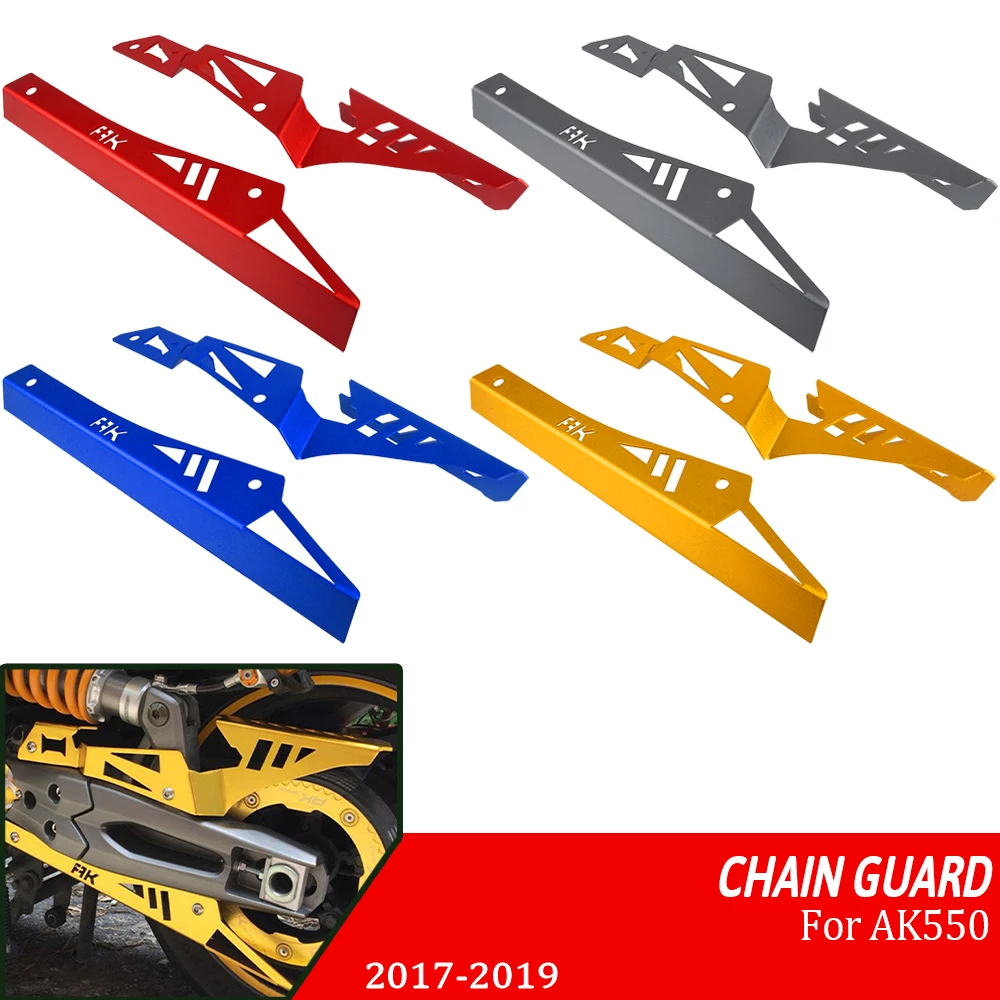 

Motorcycle Accessories Rear Chain Cover For KYMCO AK550 Chain Guard Protect Parts AK 550 2017 2018 2019 Guard Sprocket Protector