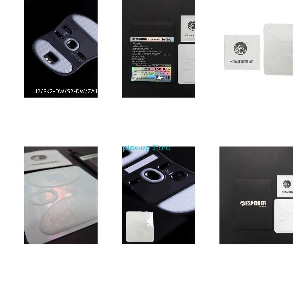 Q5WA Ergonomic Mouse Feet Mouse Skates for Zowie DW ZA13-DW FK2-DW  Precise