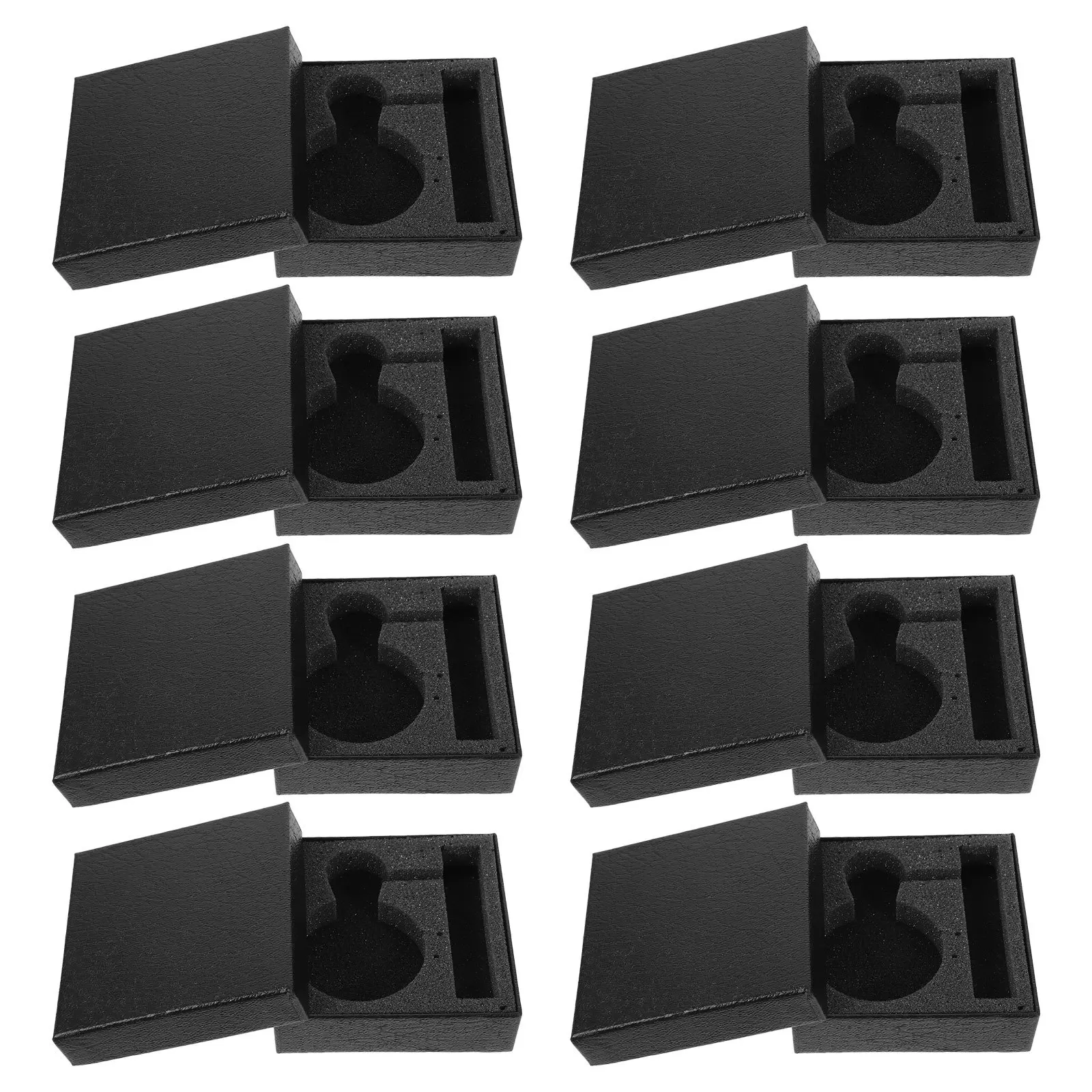 

8Pcs Luxury Watch Presentation Box Retro Display Case for Watches Protective Organizer Travel Jewelry Storage