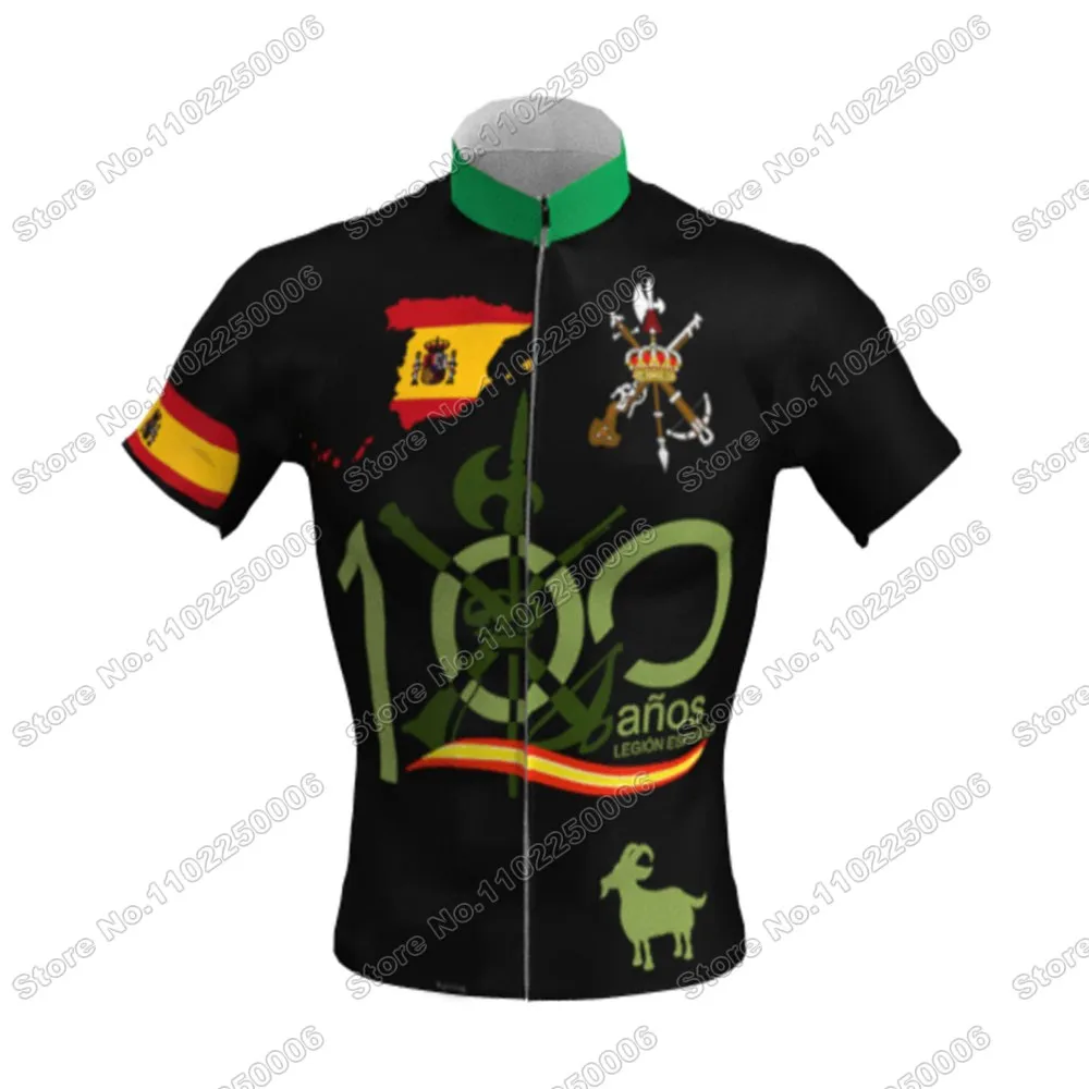 2023 Spanish Legion Cycling Clothing Summer Cycling Jersey Road Race Bike Shirt Short Sleeve MTB Bicycle Tops Jacket