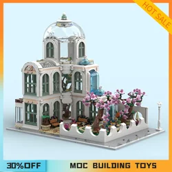 2241PCS Customized MOC Botanical Garden Building Blocks Technology Bricks DIY Creative Assembly Education Toys Holiday Gifts