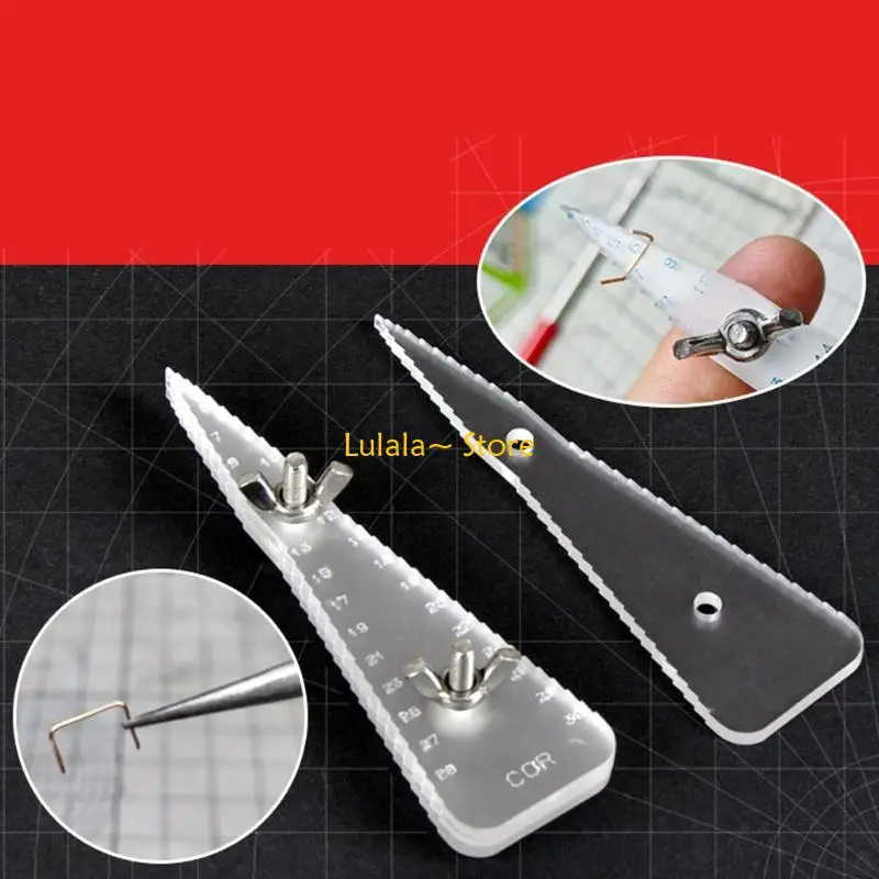 Y4QA Handheld Bender For Scale Models Jewelry Making 4 Thickness Settings