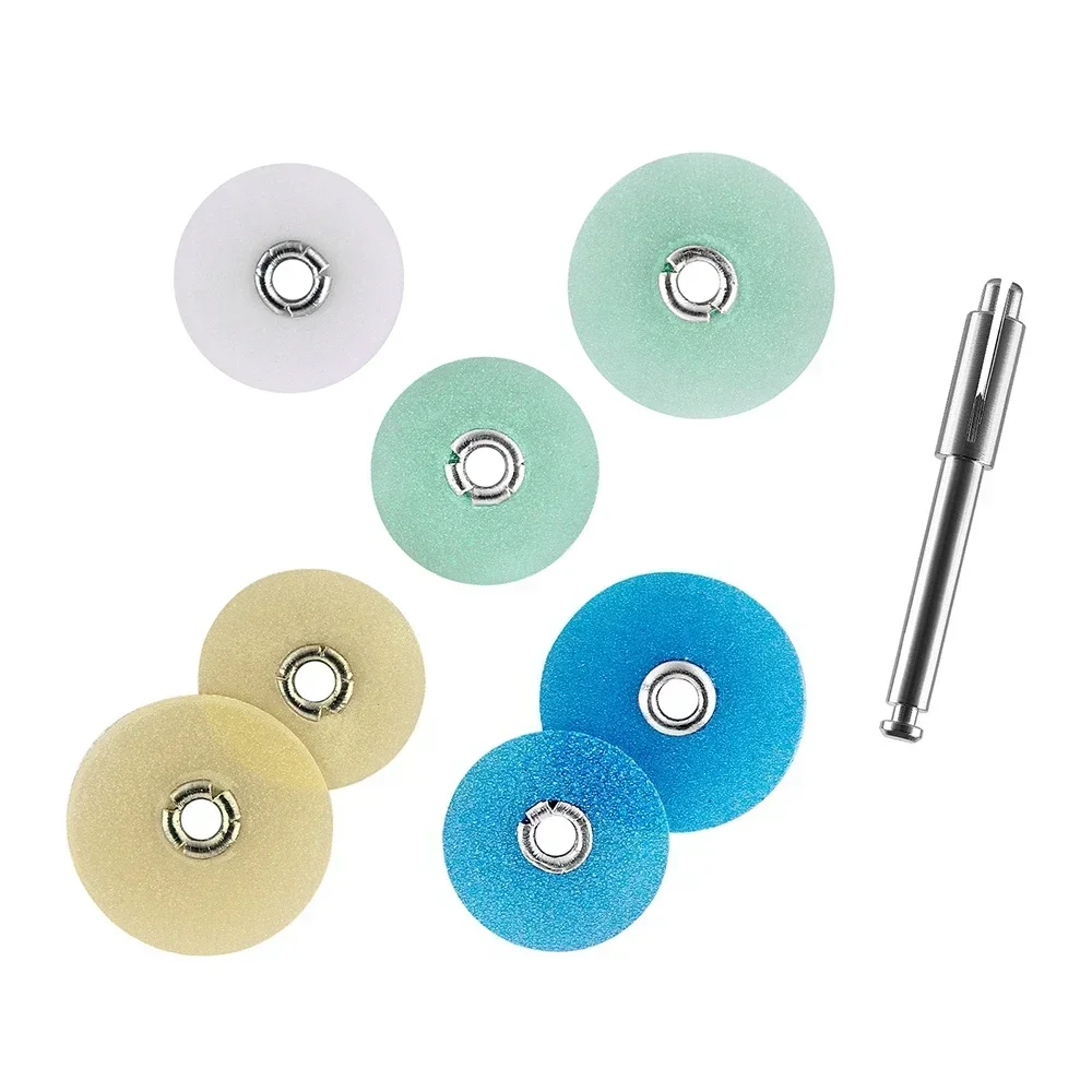 3 Box Dental Discs - 80 Pcs Polishing (Gross Reduction/Contouring, Mandrel Stripes, Teeth Whitening Tools, Dentistry Materials)
