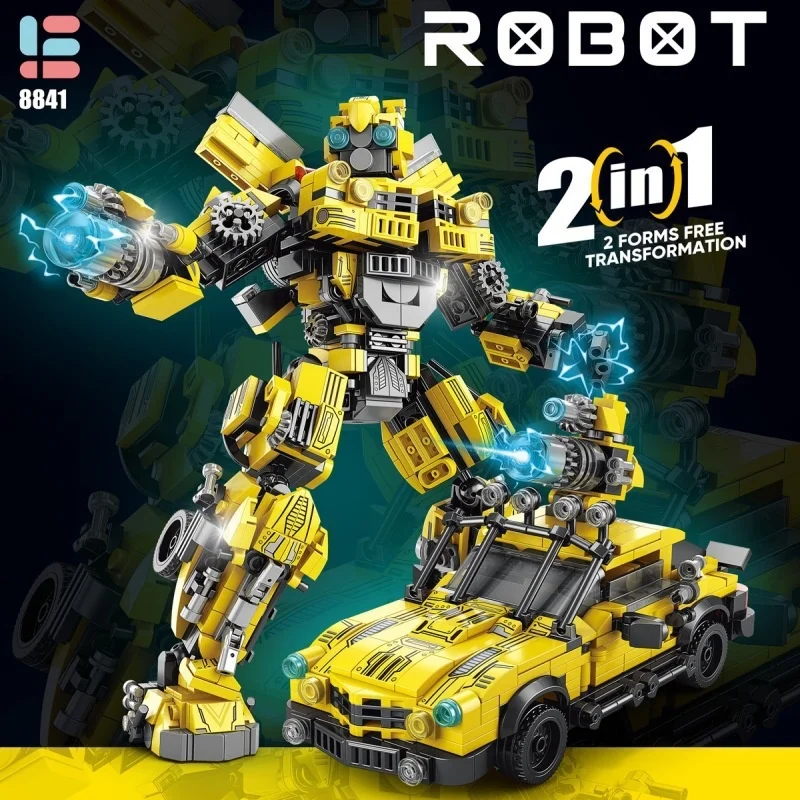 الأطفال الصبي تحويل المحارب أوبتيموس برايم ميكا لودر أطفال بالريموت كنترول كينغ كونغ الجمعية اللبنات الأطفال دمى هدايا هدية عيد ميلاد #4