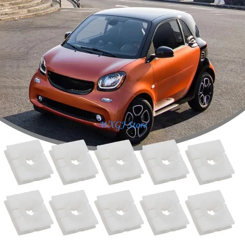 37JE 100Pcs Plastic Side Skirt Clips For Automobile Secure Fastening Easy Install