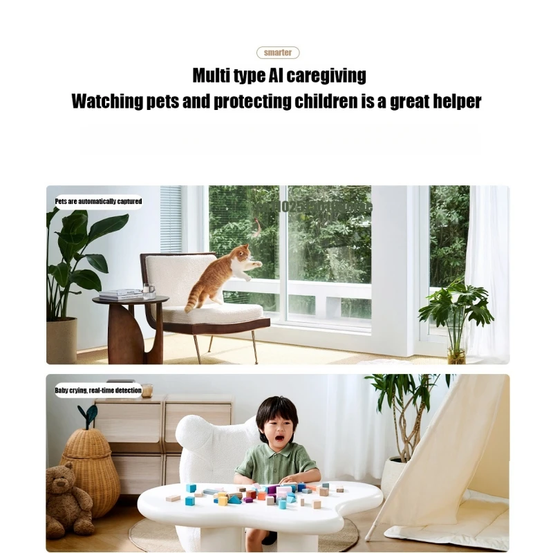 كاميرا Xiaomi الذكية 4 إصدار مزدوج العدسة كاميرات مزدوجة 5 ميجابكسل 3K Ultra HD جودة مراقبة منزلية كاميرا للرؤية الليلية بالأشعة تحت الحمراء #5