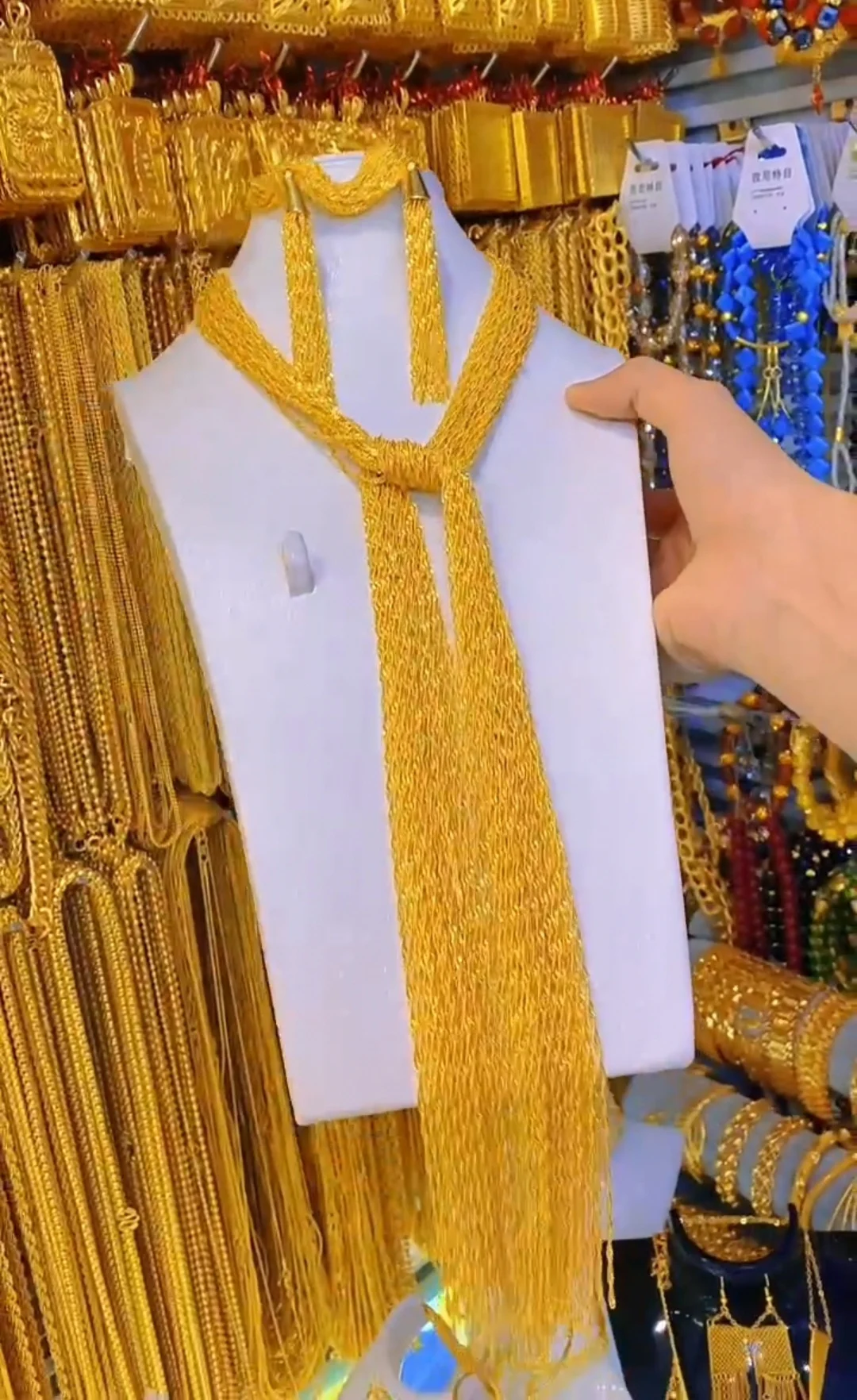 

Dubai New Jewelry Set Bridal Wedding Necklace Earrings Bracelets Women's Accessories YY10084