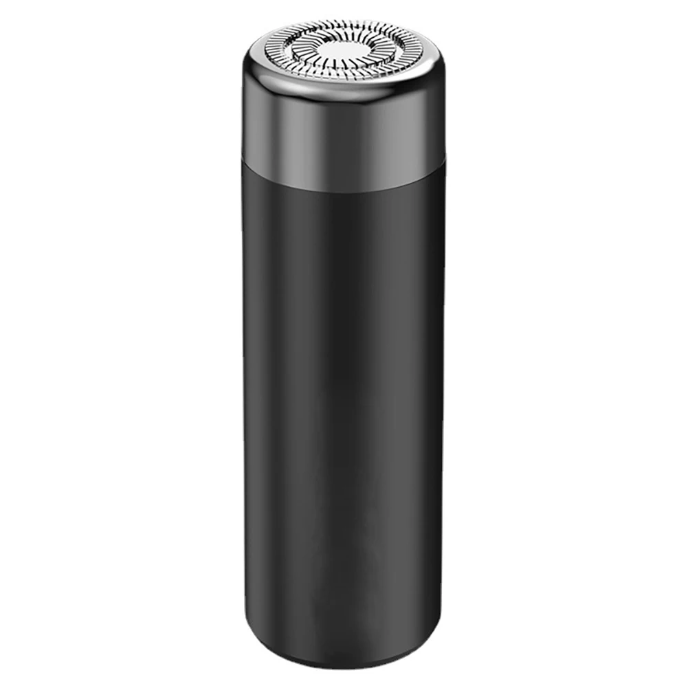 ماكينة حلاقة كهربائية صغيرة محمولة للرجال ، قابلة لإعادة الشحن USB ، مقاومة للماء ، ماكينة حلاقة متينة لللحية ، ماكينة حلاقة