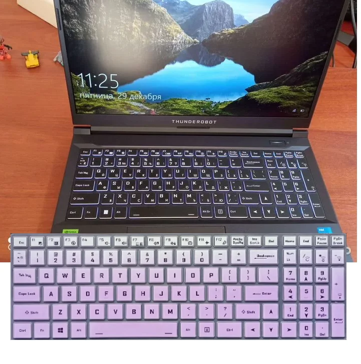 For Machenike light 15 pro / Machenike F117-7 Gen 11 (15)  Gaming Laptop series Notebook Silicone Keyboard Cover Protector Skin