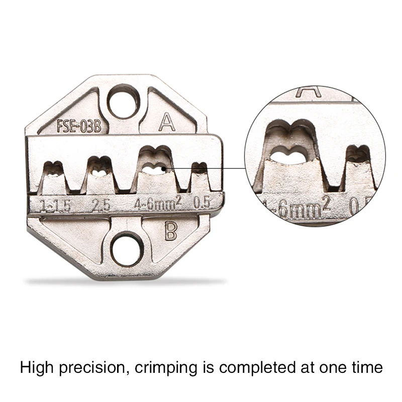 crimping pliers jaws for mc4 03BC 30J 2546B 10A 10WF 056FL 1025 Crimper module jaw clamp die used Suitable for various terminals