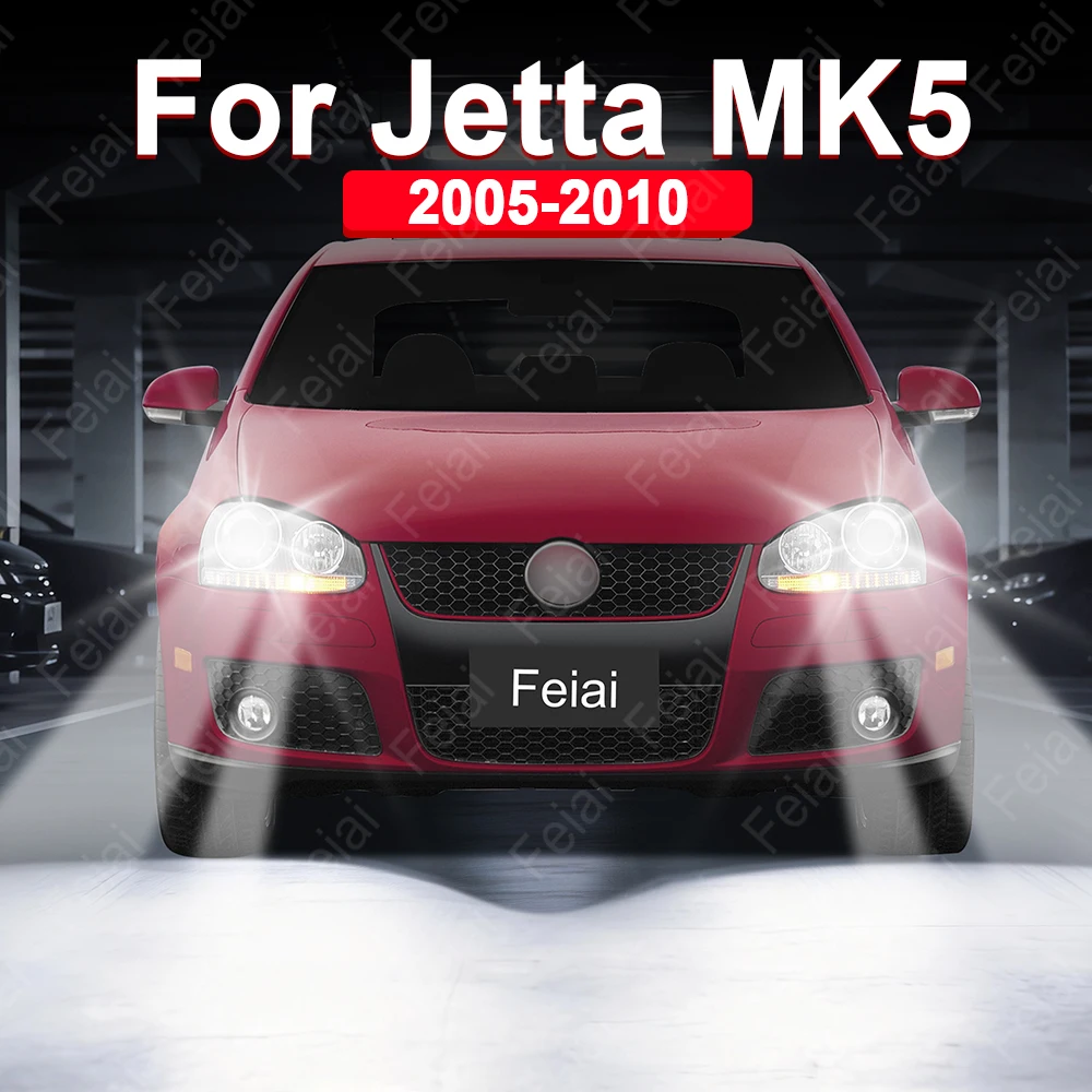 

Светодиодные лампы для фар Volkswagen VW Jetta MK5, аксессуары для Jetta 5, 2005-2010 гг., автомобильные фары, автолампы