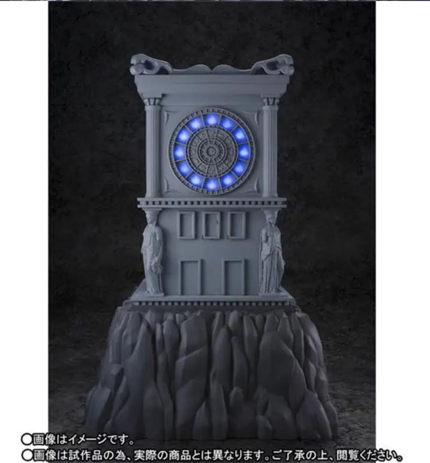 Tamashii Nations Myth Saint Cloth Ex Action Sanctuary Clock Lighting Speaking Set, en Stock, figura de Saint Seiya, regalo de cumpleaños