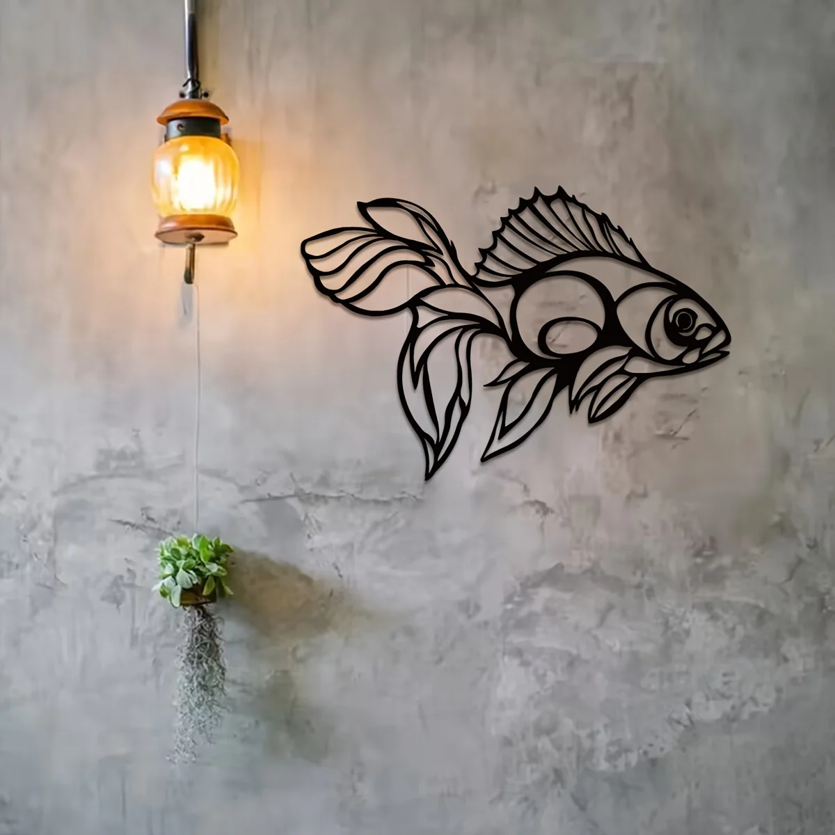 Stunning 1pc Metal Wall Decoration: Elevate Your Interior with Contemporary Halloween Charm!