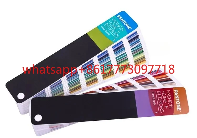 Tarjeta de Color auténtica, tarjeta de Color TPG estándar internacional, ropa TPx, textil, muebles para el hogar FHIP110A