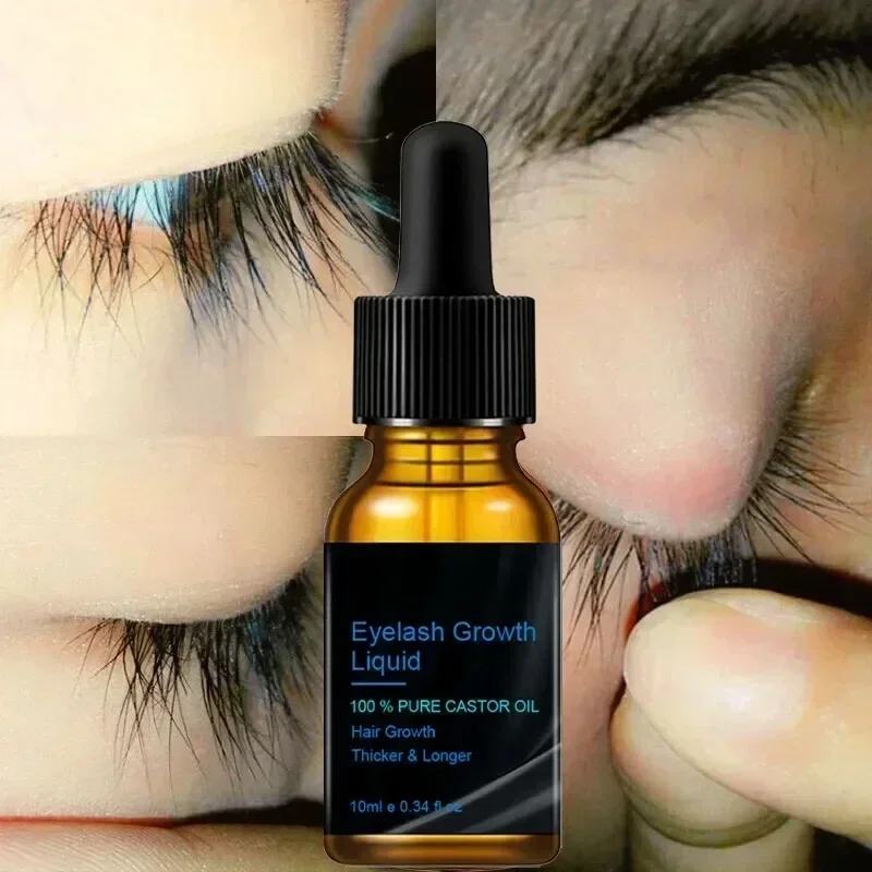 Soro de crescimento rápido de cílios, 7 dias, alongar, engrossar, ondulação natural, ampliação volumosa, crescimento de cílios naturais, soro de crescimento