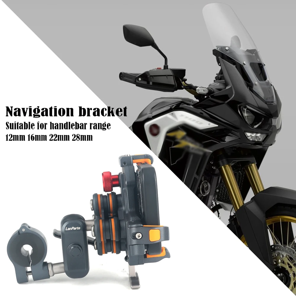 

New Motorcycle Mobile Phone Stand Navigation Stand For Honda CRF1100L CRF 1000 L 1100L Africa size12mm 16mm 22mm 28mm Universal