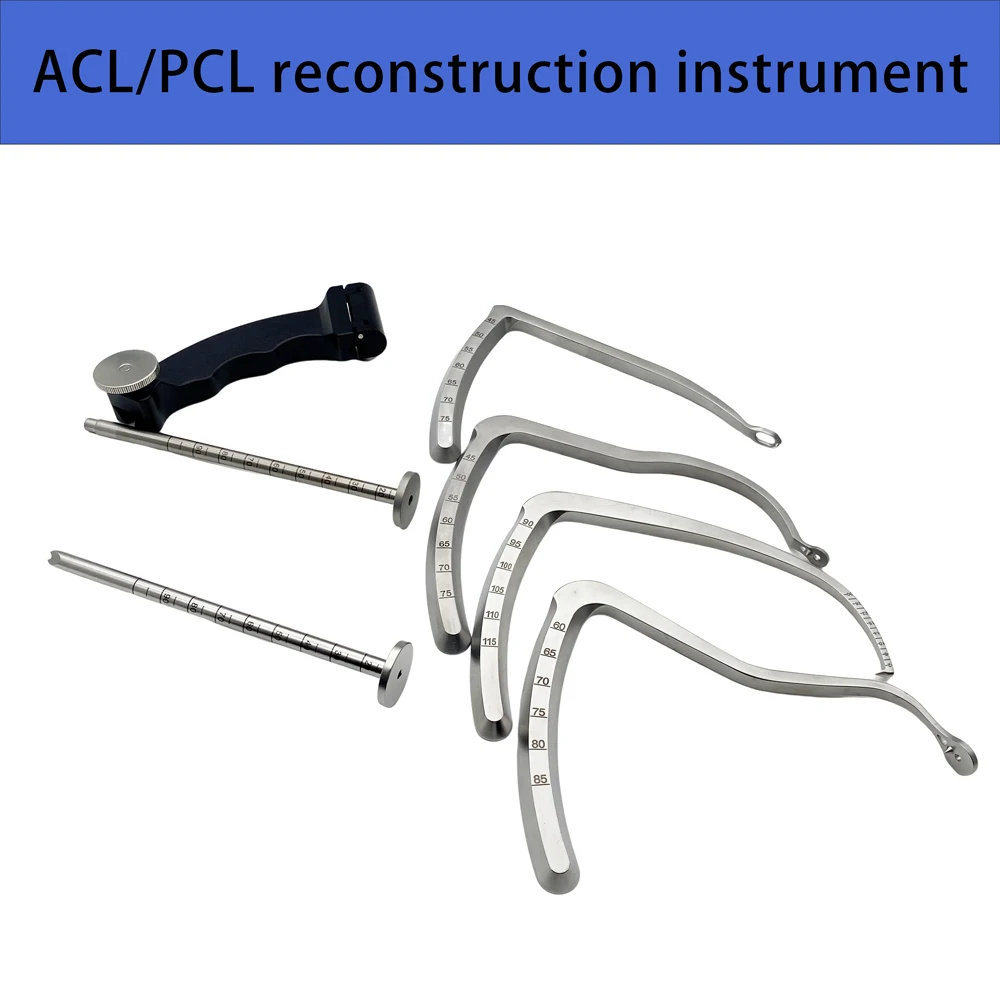 C-type Drill Guide Sight Knee Ligament Stainless Steel Shoulder Femoral Tibia Aimer Guider with Lock Catch Orthopedic Instrument