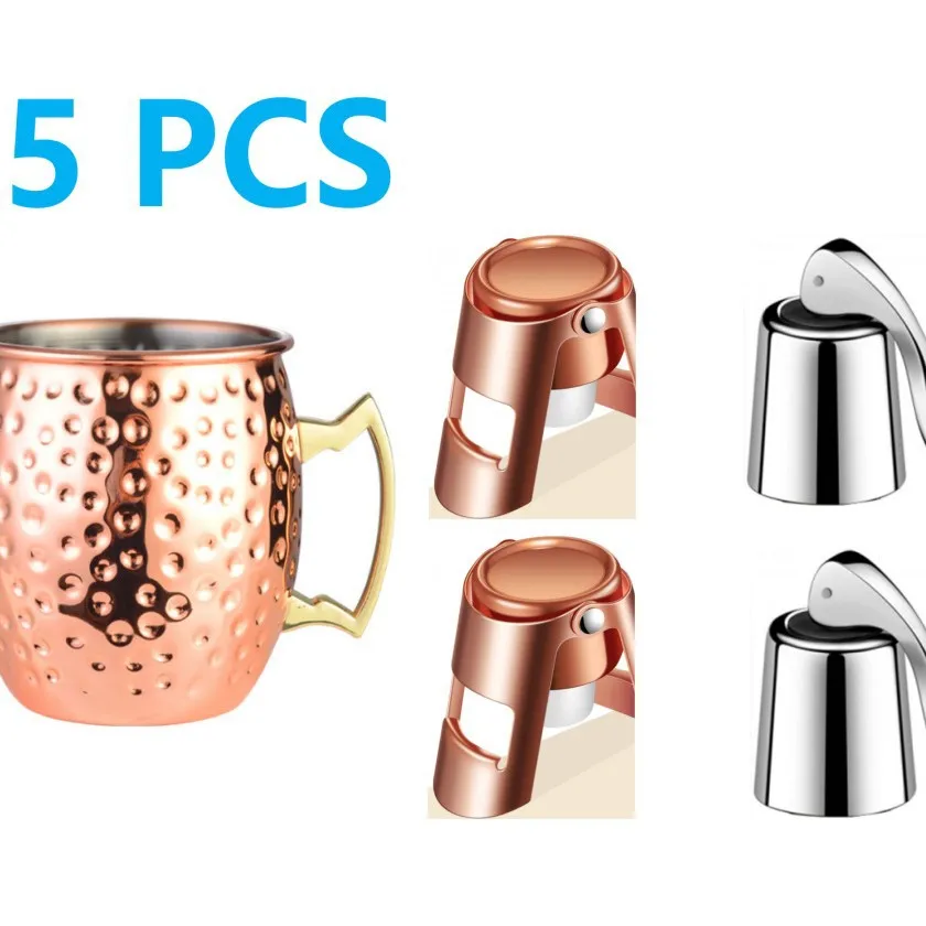 Copa de cóctel de bronce, copa de vino con punta de martillo de acero inoxidable