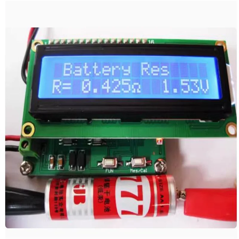 Battery internal resistance tester with ESR measurement function