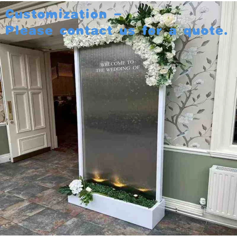 

custom.New Design Room Divider Curtain Fountain Acrylic Bubble Wall Panel Led Light