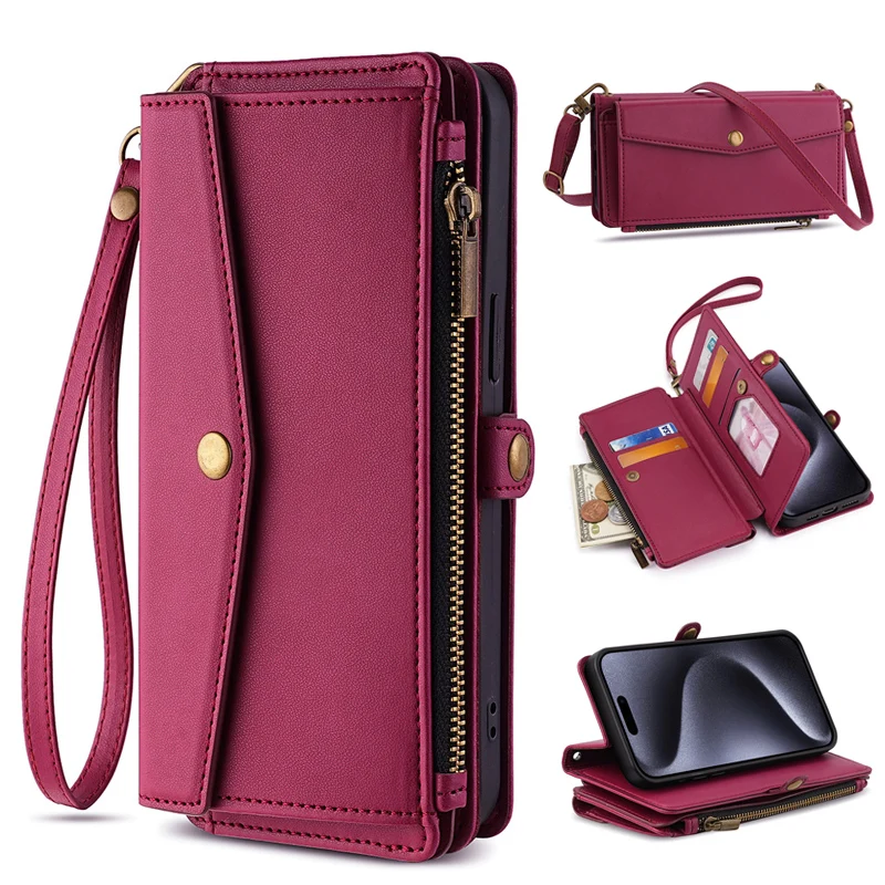 Кожаный чехол для Samsung M15 A53 A54 A55 A60 A70S A71 A72 A73 A80 A81 A82 A90 A91 4G 5G S5 S6 S7 S8 S9 Edge Plus Сумки Кожаный чехол для Samsung M15 A53 A54 A55 A60 A70S A71 A72 A73 A80 A81 A82 A90 A91 4G 5G S5 S6 S7 S8 S9 Edge Plus Сумки