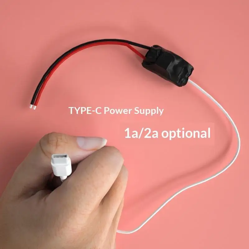 1/5Pcs Wireless Video Camera Power Transformer AC 220V To DC 5V 1A 2A Household Power Supply WiFi Monitoring Adapter USB Type-C