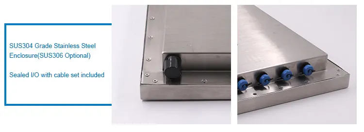 Pc Aio impermeabile da esterno Ip65 Ip67 in acciaio inossidabile da 10 pollici 12 pollici con lettore RFID