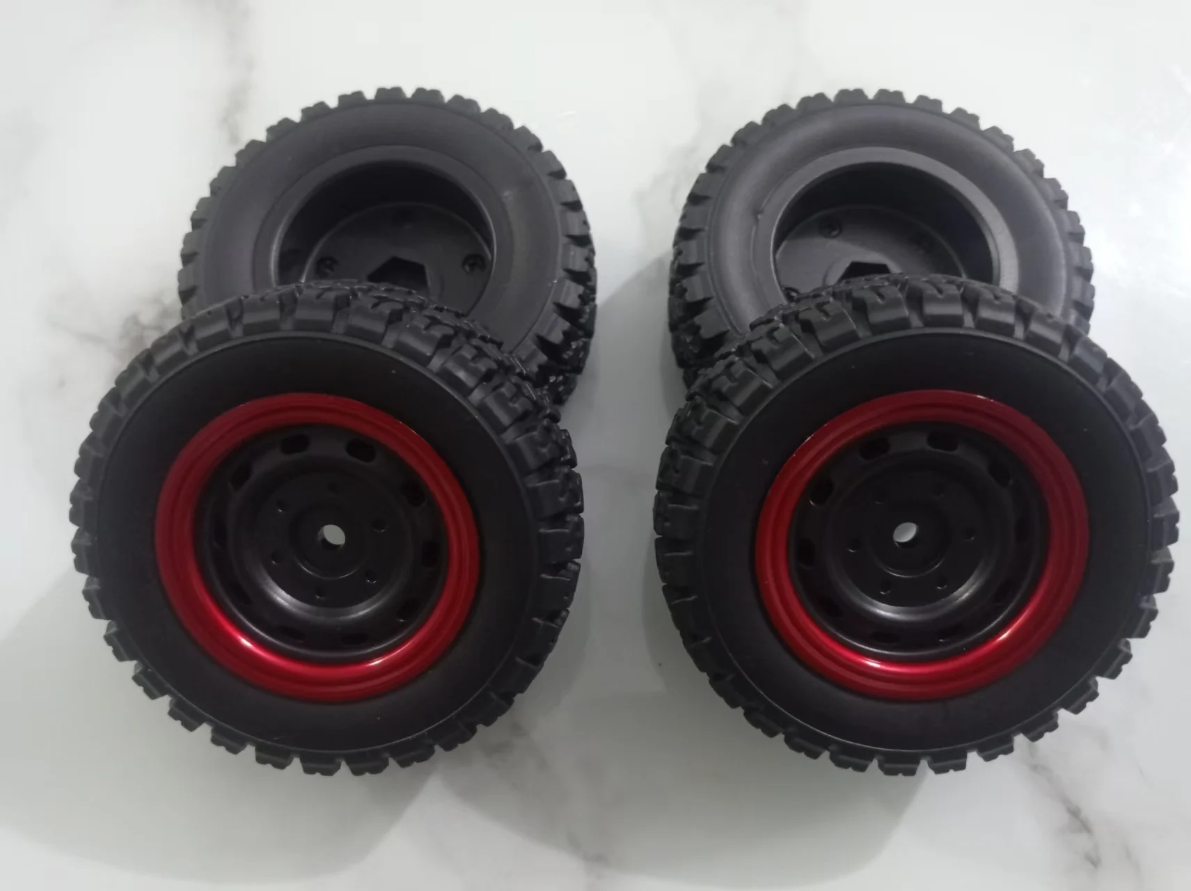 JJRC C8805 Q130 Q117 Q132 Q141 SCY 16101 MJX 14301 14302 14303 Wltoys 14001 HBX 2105A 16889 1/14 1/16 RC Car Parts Tire Wheel