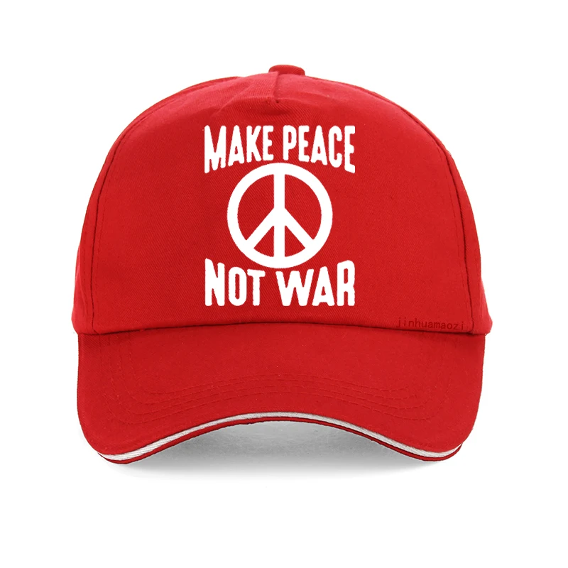 Make Love Not War Vintage men hat Stop the Wars No War Graphic Cotton women Summer sunhat cool Summer Snapback baseball cap