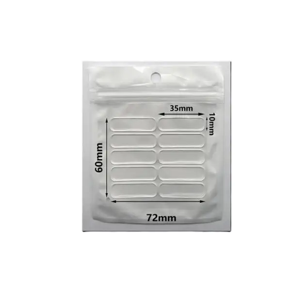 50X Transparent Silicone Bumpers With Self-adhesive Backing 3Sizes Furniture Noise Reduction Pads For Daily Furniture Protection