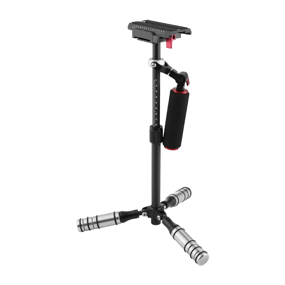 HDRIG Handheld Stabilizer 3-Axis Handheld Gimbal Foldable DV Camera Stabilizer for Steadicam Mobile Phone For Sony A7 Camera 5D4