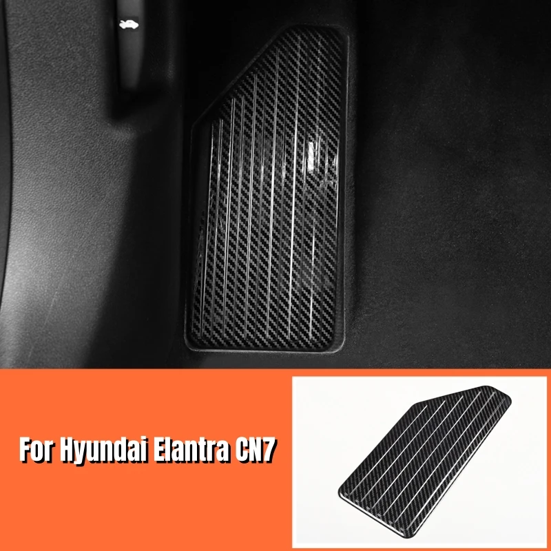 For Hyundai Elantra CN7 2020 2021 2022 Stainless steel Car Rest pedal Accelerator Pedal Brake Pedal Footrest Pedal Plate Cover