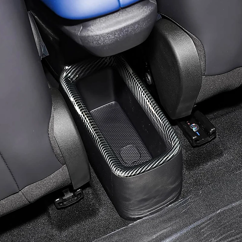 

Стайлинг автомобиля, задний ящик для хранения, декоративная рамка, накладка для BYD Seagull 2023, цветные аксессуары из углеродного волокна, аксессуары для интерьера