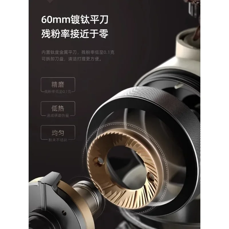 Hand Chong Home Commercial Full Semi-automatic American Grinding Integrated Coffee Machine