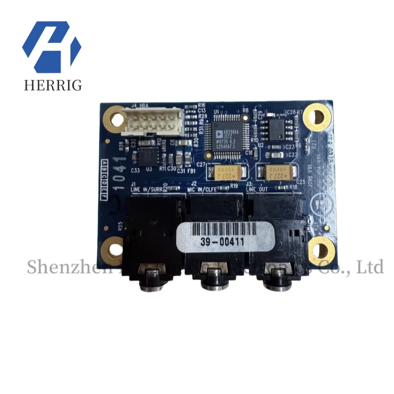 PC Audio Expansion Module with AD1986A Codec. Adds analog & digital audio capabilities including 5.1-channel output and S/PDIF t