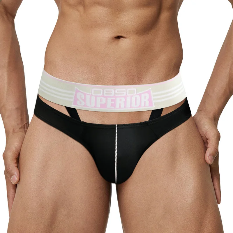 القضيب Cockstrap مثير الملابس الداخلية رجل خاتم الديك الانتفاخ الحقيبة ملخصات الملابس الداخلية كوكرينج O-حلقة سراويل رفع جاحظ Underpant #2