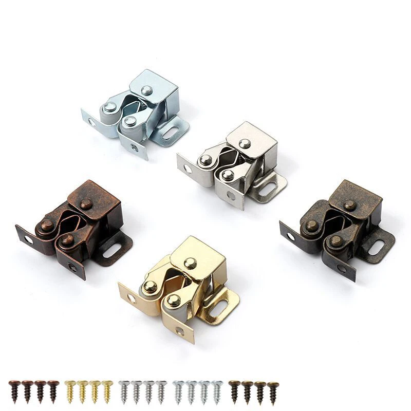 Magnet Cabinet Catches Door Stop Closer Damper Buffer For Wardrobe Furniture Fittings Accessories Drawers Suction Spring Buckle