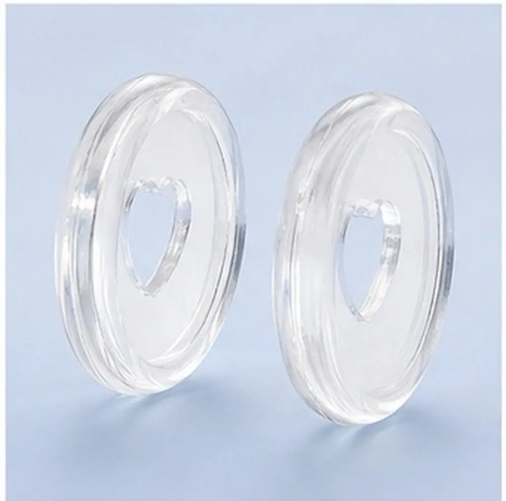 30pcs Heart-Shaped Binder Discs for Discbound Notebooks, Planners & Calendars – Rounded Corner Office Supplies