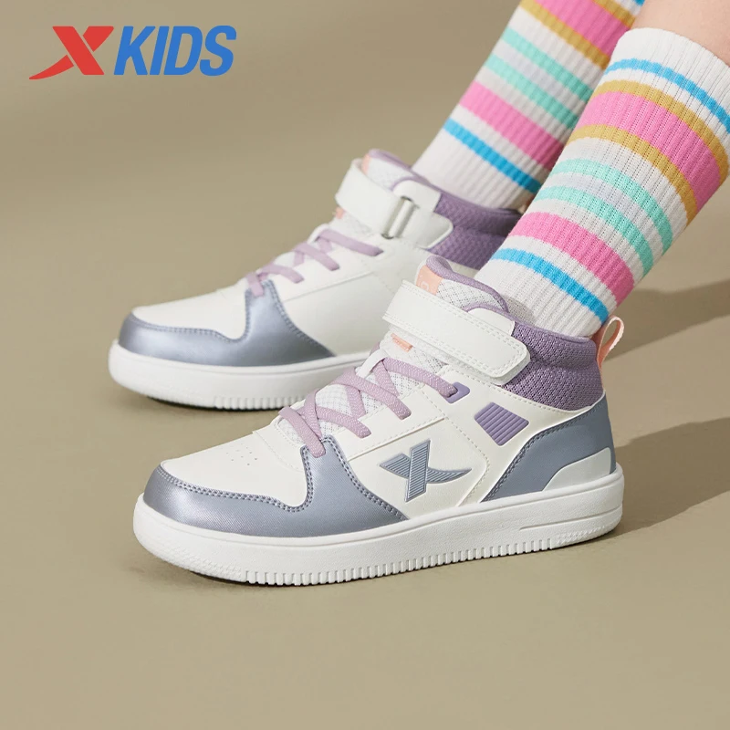 

Кожаные туфли для скейтбординга унисекс Xtep Spring 2025 для подростков, модные повседневные прогулочные кроссовки для бега, удобные Xtep