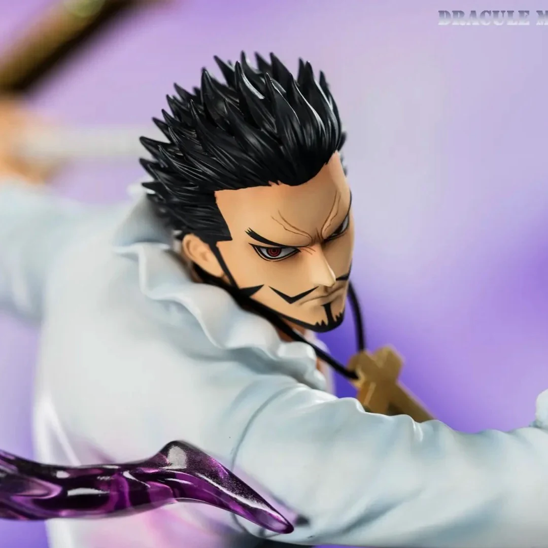 One Piece Tianhui Hawkeye Mihoc GK Garage Kit Collectible Action Figure - Desktop Ornament Model Gift for Anime Fans