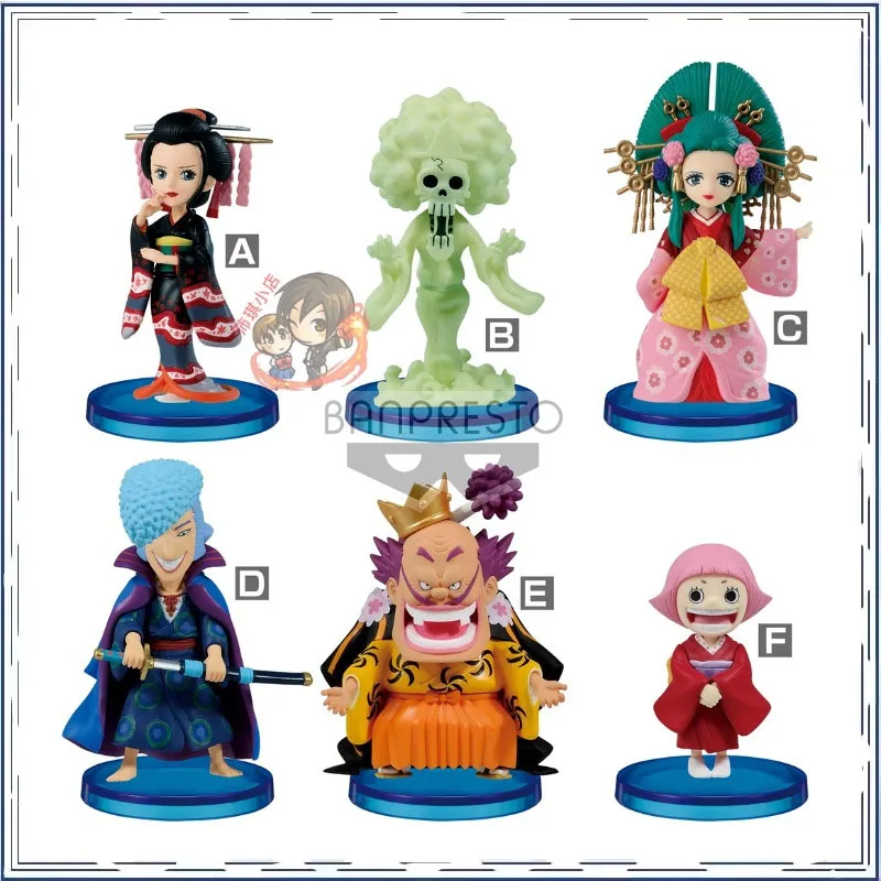 

BANPRESTO WCF ONE PIECE Burukku Nico Robin Action Figure Prize Ornament Decoration Collection Action Figure Model Toys