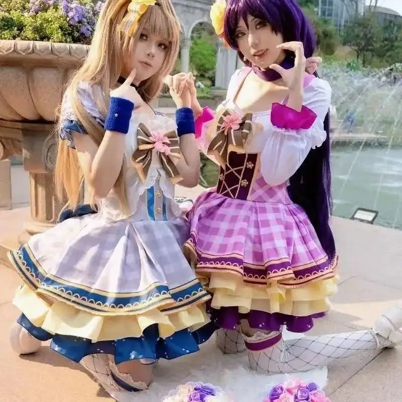 

Cosplay Costume Ran Shibuki Aoi Kiriya Season 2 School Uniform Outfit for Little Idols