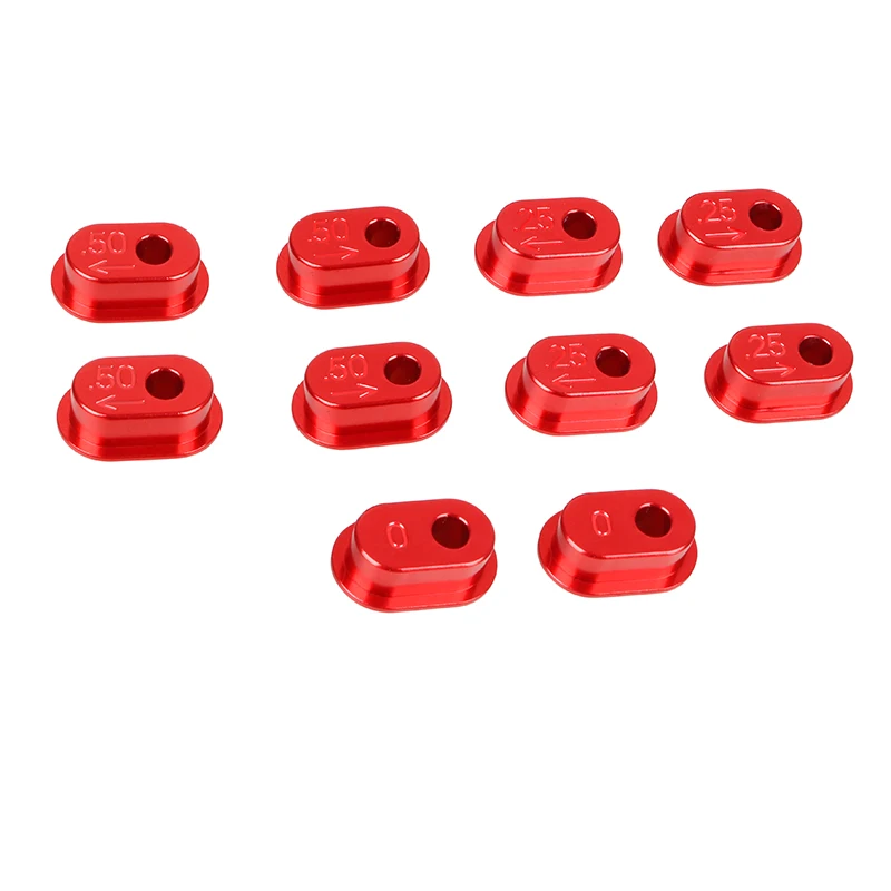 

KYX Racing Aluminum Chain Tension Adjuster Set Upgrades Parts Accessories for 1/4 RC Motorcycle Losi Promoto-MX